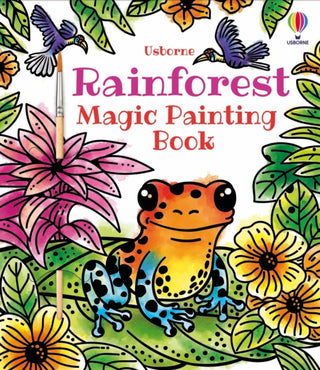 Supplemental image for 9781803701226 - Rainforest Magic Painting Book