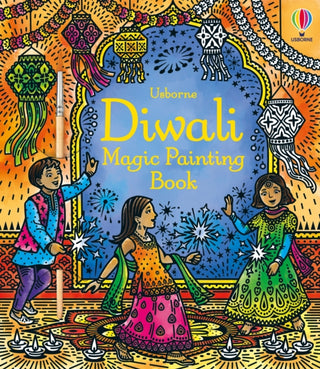 Supplemental image for 9781803701240 - Diwali Magic Painting Book