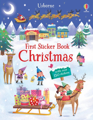 Supplemental image for 9781803701301 - First Sticker Book Christmas