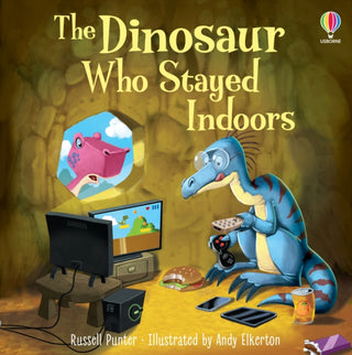 Cover image for 9781803702483 - The Dinosaur who Stayed Indoors