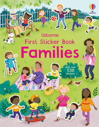 Supplemental image for 9781803702759 - First Sticker Book Families