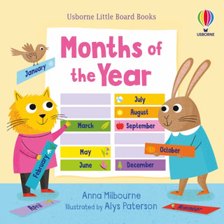 Cover image for 9781803703305 - Little Board Books Months of the Year