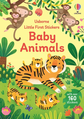 Supplemental image for 9781803704579 - Little First Stickers Baby Animals