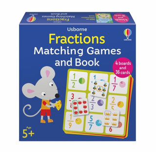 Cover image for 9781803704715 - Fractions Matching Games and Book