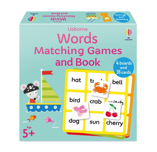 Cover image for 9781803704739 - Words Matching Games and Book