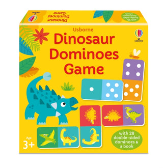 Cover image for 9781803704890 - Dinosaur Dominoes Game