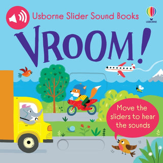 Supplemental image for 9781803707358 - Slider Sound Books: Vroom!