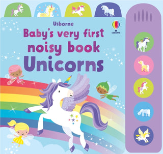 Cover image for 9781803707648 - Baby's Very First Noisy Book Unicorns