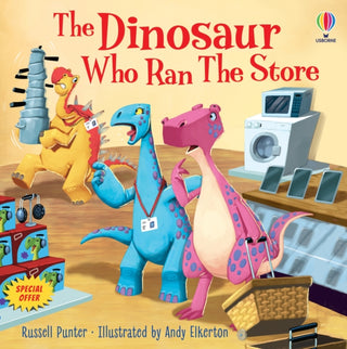 Cover image for 9781803707709 - The Dinosaur Who Ran The Store