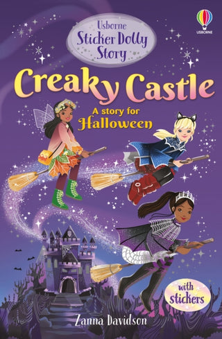 Supplemental image for 9781803709222 - Sticker Dolly Stories: Creaky Castle: A Halloween Special