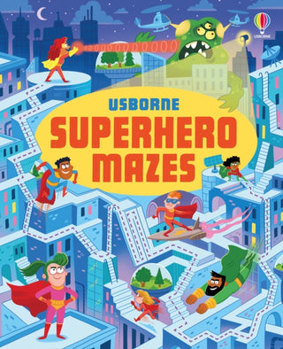 Cover image for 9781803709321 - Superhero Mazes