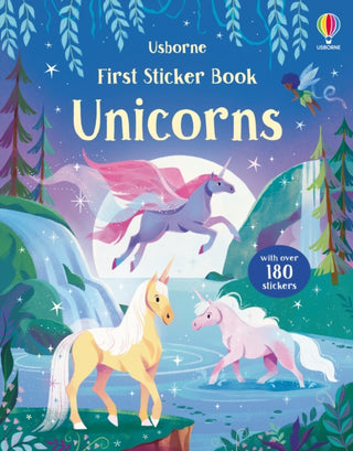 Cover image for 9781803709895 - First Sticker Book Unicorns