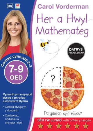Cover image for 9781804162798 - Her a Hwyl Mathemateg - Datrys Problemau, Oed 7-9 (Problem Solving Made Easy, Ages 7-9)