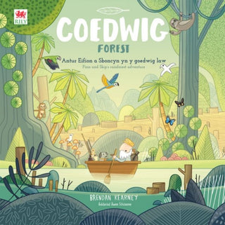 Cover image for 9781804162941 - Cyfres Anturiaeth Eifion a Sboncyn: Coedwig / Forest