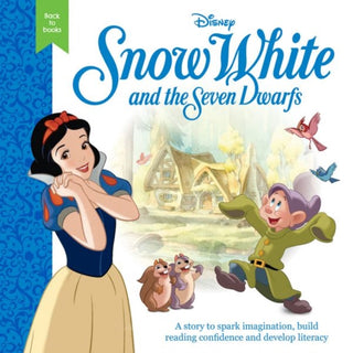 Cover image for 9781804163511 - Disney Back to Books: Snow White and the Seven Dwarfs