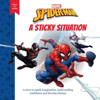 Cover image for 9781804163559 - Disney Back to Books: Spider-Man - A Sticky Situation