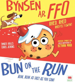 Cover image for 9781804164310 - Bynsen ar Ffo / Bun on the Run