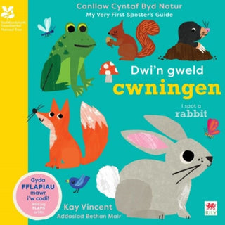 Cover image for 9781804164501 - Dwi'n Gweld Cwningen / I Spot a Rabbit
