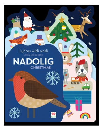 Cover image for 9781804164570 - Llyfrau Wibli Wobli: NADOLIG