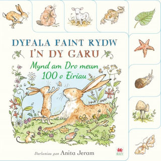Cover image for 9781804164648 - Dyfala Faint Rydw i'n dy Garu: Mynd am Dro mewn 100 o Eiriau
