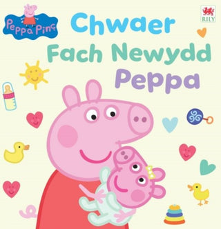 Cover image for 9781804164662 - Chwaer Fach Newydd Peppa