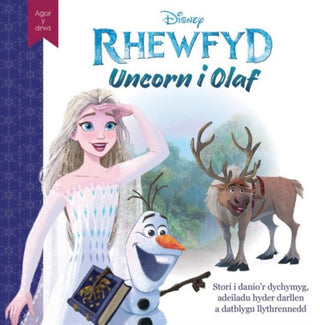 Cover image for 9781804164952 - Disney Agor y Drws: Rhewfyd - Uncorn i Olaf