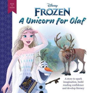 Cover image for 9781804164990 - Disney Back to Books: Frozen - A Unicorn for Olaf