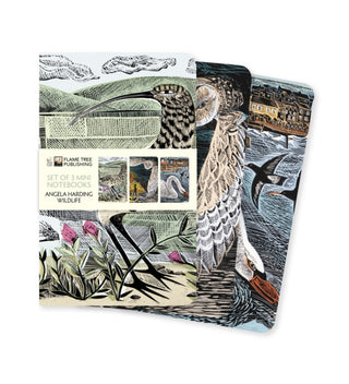 Cover image for 9781804177501 - Angela Harding: Wildlife Set of 3 Mini Notebooks