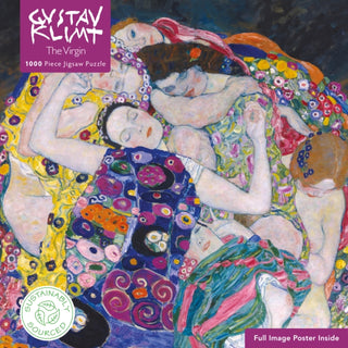 Cover image for 9781804178669 - Adult Sustainable Jigsaw Puzzle Gustav Klimt: The Virgin