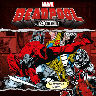 Cover image for 9781804230749 - Deadpool Calendar