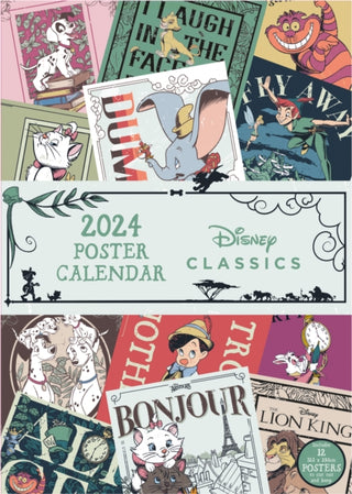 Supplemental image for 9781804231142 - Disney Clasics A3 Poster Calendar