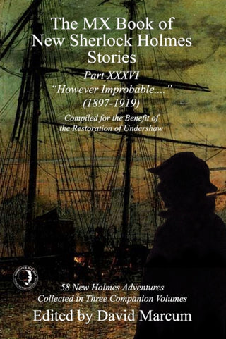 Cover image for 9781804241141 - The MX Book of New Sherlock Holmes Stories Part XXXVI