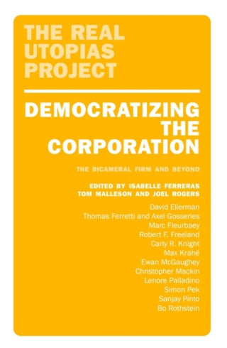 Cover image for 9781804294536 - Democratizing the Corporation
