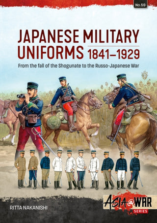 Cover image for 9781804517734 - Japanese Military Uniforms 1841-1929