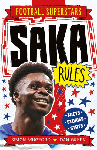 Supplemental image for 9781804535738 - Football Superstars: Saka Rules