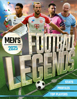 Cover image for 9781804537336 - Men's Football Legends 2025