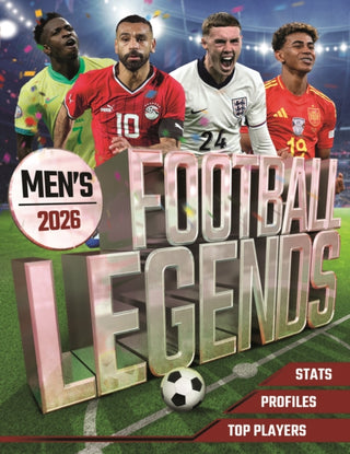 Supplemental image for 9781804538593 - Men's Football Legends 2026