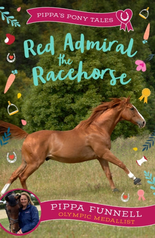 Cover image for 9781804542873 - Red Admiral the Racehorse
