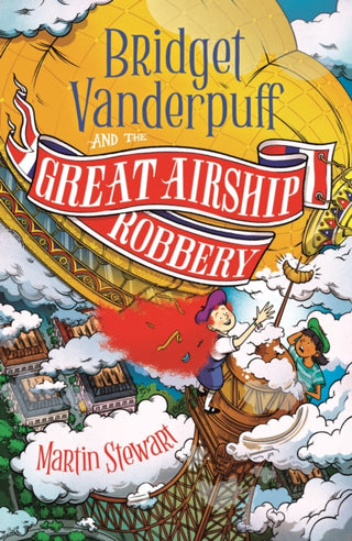 Cover image for 9781804549155 - Bridget Vanderpuff and the Great Airship Robbery