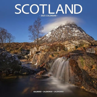 Cover image for 9781804604847 - Scotland Calendar 2025 Square Travel Wall Calendar - 16 Month