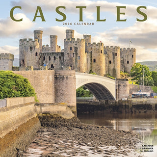 Cover image for 9781804607572 - Castles Calendar 2026  Square Scenic Wall Calendar - 16 Month
