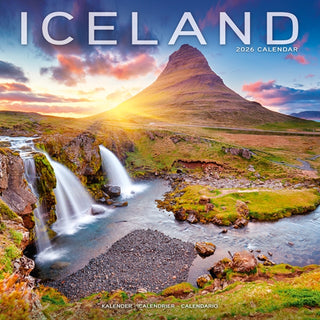Cover image for 9781804607688 - Iceland Calendar 2026  Square Travel Wall Calendar - 16 Month