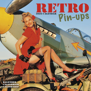 Cover image for 9781804607794 - Retro Pin Ups Calendar 2026  Square Sexy Girls Glamour Wall Calendar - 16 Month