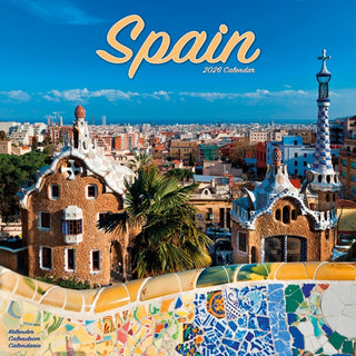 Cover image for 9781804607848 - Spain Calendar 2026  Square Space Wall Calendar - 16 Month