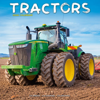 Cover image for 9781804607893 - Tractors Calendar 2026  Square Wall Calendar - 16 Month