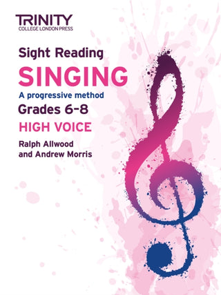Cover image for 9781804902622 - Trinity College London Sight Reading Singing: Grades 6-8 (high voice)