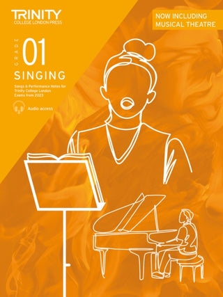 Cover image for 9781804902660 - Trinity College London Singing Exam Pieces from 2023 Grade 1