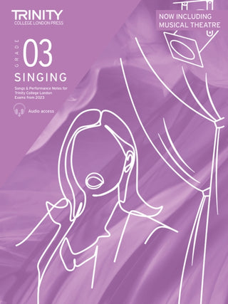 Cover image for 9781804902707 - Trinity College London Singing Exam Pieces from 2023 Grade 3