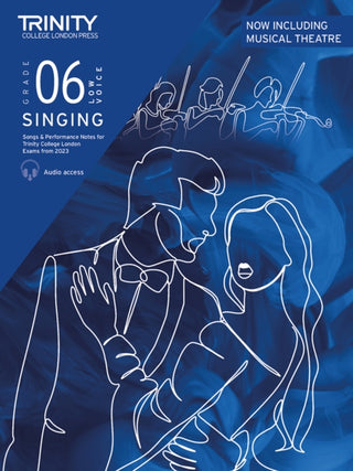 Cover image for 9781804902783 - Trinity College London Singing Exam Pieces from 2023 Grade 6 low voice