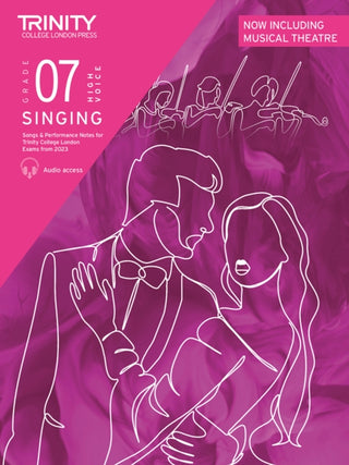Cover image for 9781804902806 - Trinity College London Singing Exam Pieces from 2023 Grade 7 high voice
